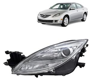 For Mazda 6 2009-2010 Headlight Assembly, Left / Driver Side