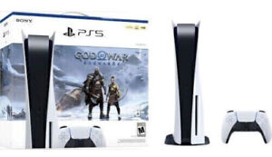 New ListingSony PS5 Blu-Ray Edition Console God of War Ragnarök Bundle - White