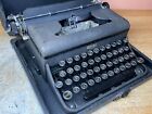 New Listing1941 Royal Signet Working Portable Typewriter w New Ink & Case