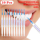 10pc 5ml Teeth Whitening Gel Kit Oral Bleaching Tooth Whitener Gel Refill Pack