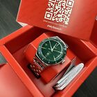 NEW✅ Automatic✅ Swatch Mechanical Green Dial Silver Swiss Made Men's Watch $195