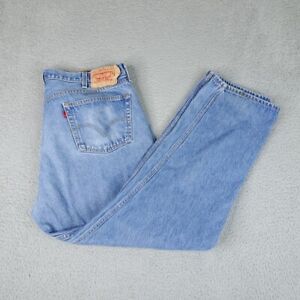 Vintage Levis 501XX Jeans 40 x 29 Blue Button Fly Straight Y2K Work