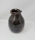 New ListingHandmade Ceramic Brown Glazed Vase Art Pottery