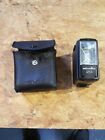 Minolta 20 Electroflash Shoe Mount Electronic Flash  For Parts Only case