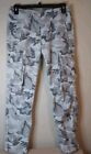 Levi's Men's Gray Camo Ace Relaxed Fit Twill Pants 31/32