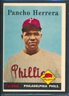 1958 Topps #433: PANCHO HERRERA Rookie RC Philadelphia Phillies ~ EX