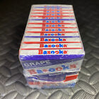 12-PACK DISPLAY BOX BAZOOKA ORIGINAL AND GRAPE BUBBLE GUM WALLET SIZE 6 PER PACK
