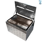 Tool Box 24'' Aluminum Underbody Tool box Camper Dump Flatbed Trailer RV Storage
