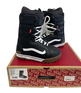 $270 VANS Hi-Standard Pro Snowboard Boots Size 8 US Black/White Men's 2023