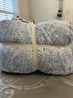Pottery Barn Lilly Pulitzer King Sized Comforter In  Isla De Coco AUTHENTIC NWT