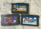 NOT FOR RESALE: Game Set of Three, Game Boy Advance Super Mario Donkey Tennis