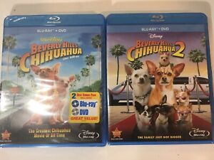 Disney Beverly Hills Chihuahua + Beverly Hills Chihuahua 2 : Two New Blu-ray Lot