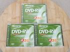 Memorex DVD+RW 4.7 GB 120min 3 Disc Bundle Blank Storage Media Rewritable CD