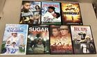 SPORTS MOVIE LOT OF 7 DVDs