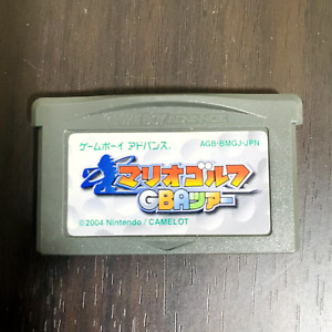 Mario Golf GBA Tour Nintendo Game Boy Advance 2004 Japanese Version AGB-BMGJ-JPN