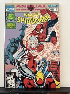 Web of Spider-Man Annual #7 (1991) Regular Cover, Origin of Venom & Hobgoblin.