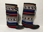 BR Boot Womens Boot Covers Southwestern Western Striped Cowgirl Aztec