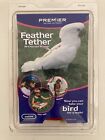 Premier Feather Tether Bird Harness and Leash SMALL RED for Cockatiels