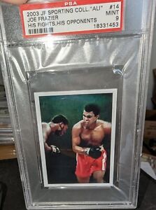 2003 JF Sporting Collection Muhammad Ali #14 Joe Frazier PSA 9 MINT POP 3 5^