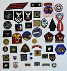 Lot of 40+ WWII - Modern Day Military Patches Army Navy