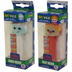 Funko POP! PEZ - The Year Without a Santa Claus  - SET OF 2 MISERS (Heat & Snow)