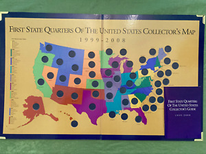 Deluxe First State Quarters of the United States Collector's Map Special Edition