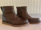 Timberland Brown Leather Chelsea Boots  Men's sz 9 M  Discontinued Style 5062A