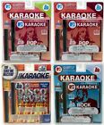 SEALED NEW MTV Singing Machine Karaoke Rock+Pop+Disco Music 8-CD+G Lyrics Pack