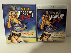 Vice Academy 1 2 3 BLU RAY Rare limited # 2118/3000 Vinegar Syndrome NEW oop