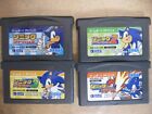 Sonic Advance 1 & 2 & 3 & Battle set Nintendo Game Boy Advance GBA Japanese ver
