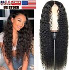 AA Hair Front Wig Womens Brazilian Human Long Curly Lace Wavy Hair Wigs US 2023