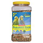 New ListingPremium Parakeet Food, with Probiotics, 5.0 lb. Stay Fresh Jar,for Daily Feeding