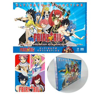 New ListingDVD Fairy Tail Ultimate Collection 9 Season TV Series 328 Eps + 2 Movies + 9 Ova