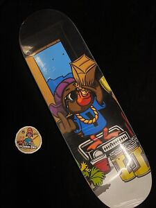 EXTREMELY RARE Last Supper Cliche FLOCKED Skateboard Deck Beer Mouse Marc McKee