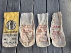 New ListingLot of 4 EMPTY Lawrence, Bunker, Kirk Chilled Shot Canvas Bags Pouches USA