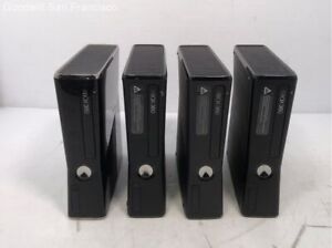 Lot Of 4 Microsoft Xbox 360 S 1439 Video Game Home Consoles
