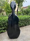Black Hard Cello Case Carbon Fiber Cello Box 4/4 Full size
