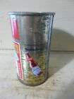 BUDWEISER LAGER FLAT TOP BEER CAN      -[EMPTY CANS, READ DESC.]-