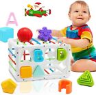 New ListingBaby Toys for 12-18 Months Montessori Toys,Upgrade Sensory Baby Shape Sorter Toy