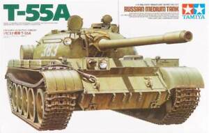 Tamiya 1:35 Soviet Tank T-55 Plastic Model Kit 35257