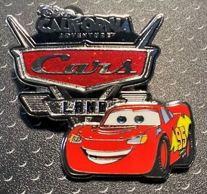 Disney DCA Cars Land Logo with Lightning McQueen Disney Pin 89850