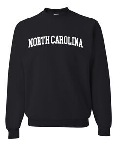 State of North Carolina College Style White Fashion Unisex Crewneck Sweatshirt