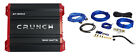 Crunch GP-1500.2 1500w 2 Channel Car Amplifier Bridgeable Stereo Amp+Wire Kit
