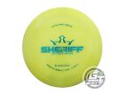USED Dynamic Discs Lucid Sheriff 173g Yellow Blue Foil Distance Driver Golf Disc