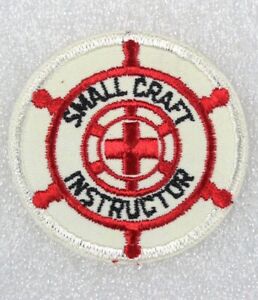 Red Cross: Small Craft Instructor patch - 2 3/4
