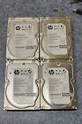 LOT OF 4 HP/SEAGATE 2TB 7.2K SAS ST2000NM0023 3.5 INCH HDDs Server Drives