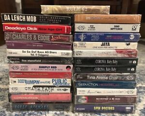 Cassette Singles 80's 90's | Cassingles Tapes Various |  LOT - U PICK! | SEALED!