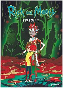Rick and Morty Season 7 DVD  NEW