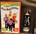 The Wiggles Wiggly Christmas VHS Video 19 Songs Unlimited Combined S/H CLAMSHELL