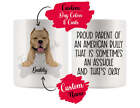 Personalized American Bully Dog Mom Dad Mug, Funny Dog Owner Gift